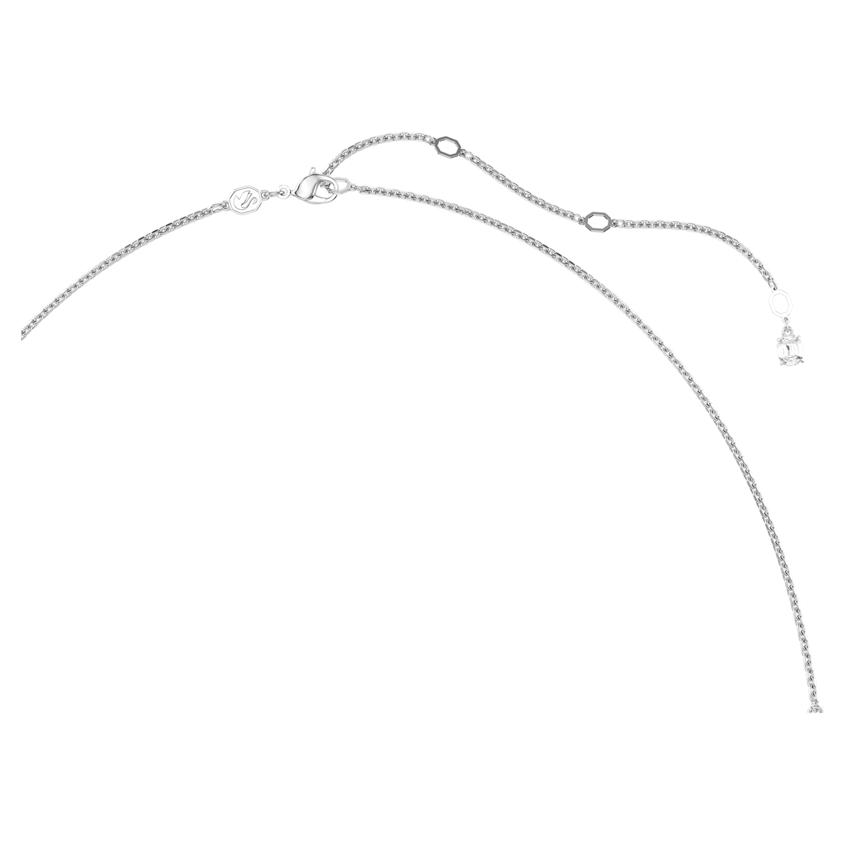 Snake strandage, Crystal pearl, Mixed cuts, Year of the Snake, White, Rhodium plated by SWAROVSKI