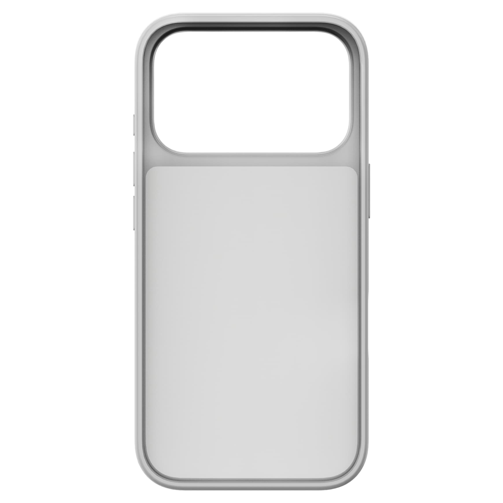 High smartphone case, Flat Back crystals, iPhone® 17 Pro, Silver tone by SWAROVSKI