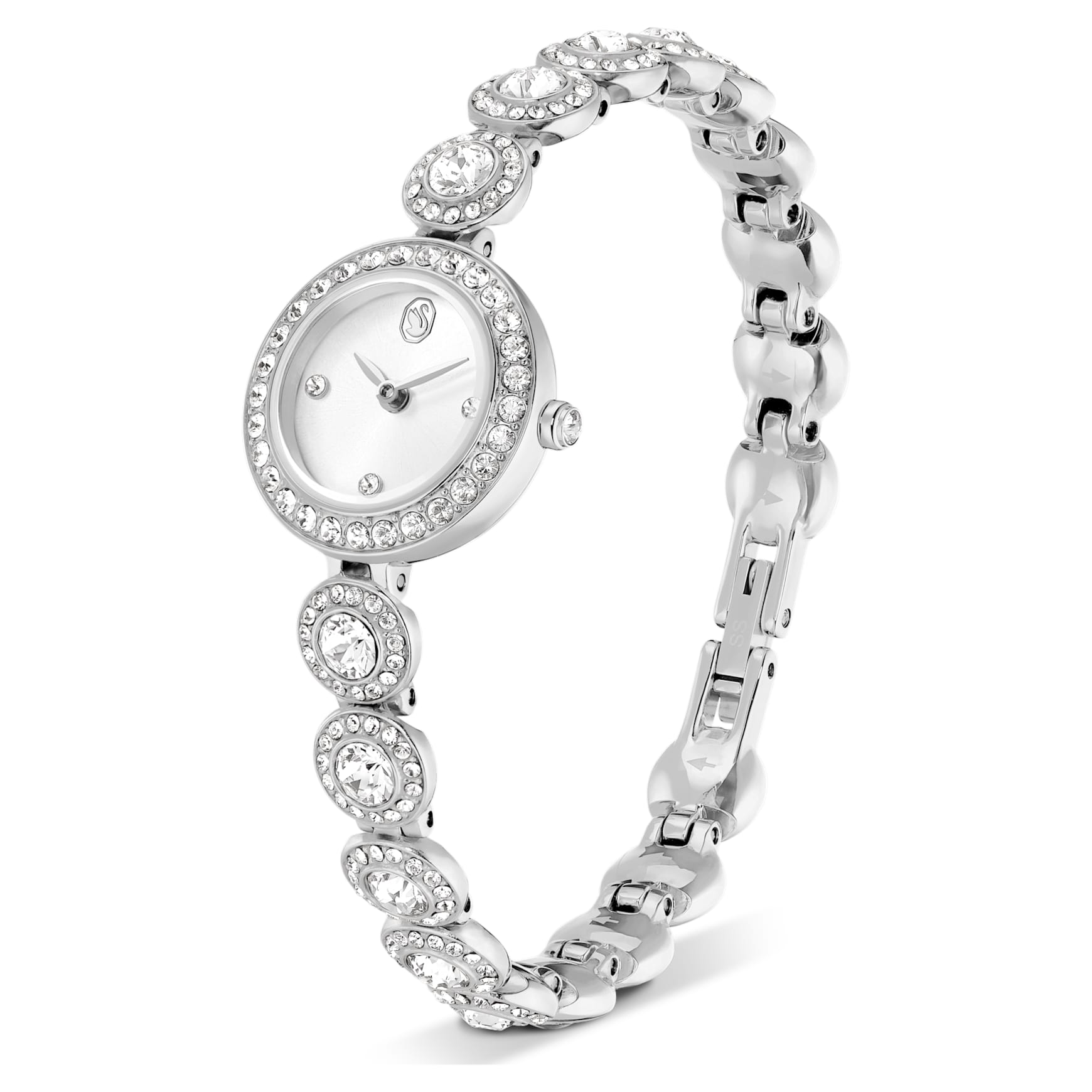 Una Angelic watch, Crystal bracelet, Silver Tone, Stainless steel
