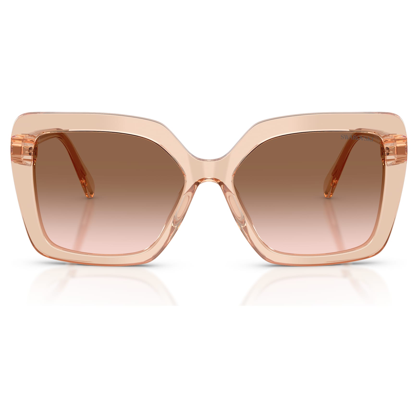 Sunglasses, Square shape, SK6049, Beige by SWAROVSKI