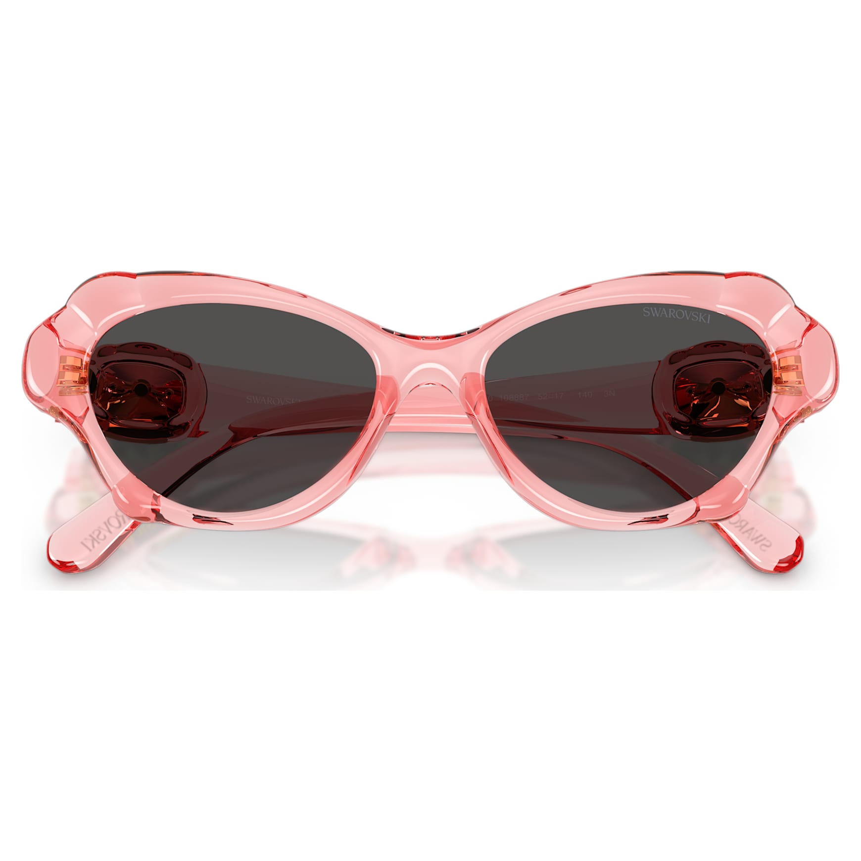 Sunglasses, Pillow shape, SK6050, Pink by SWAROVSKI