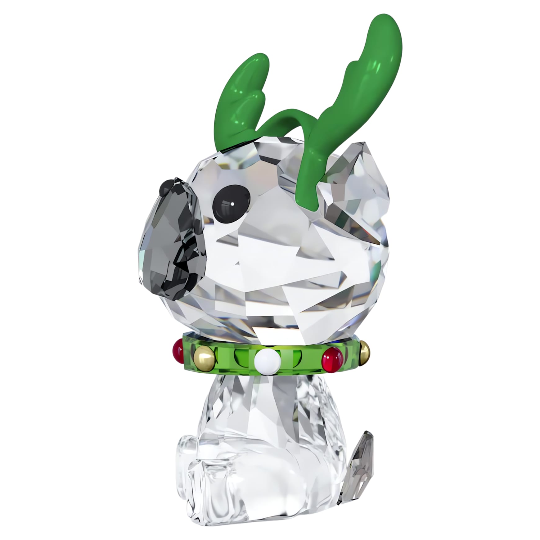 Holiday Cheers Pug by SWAROVSKI
