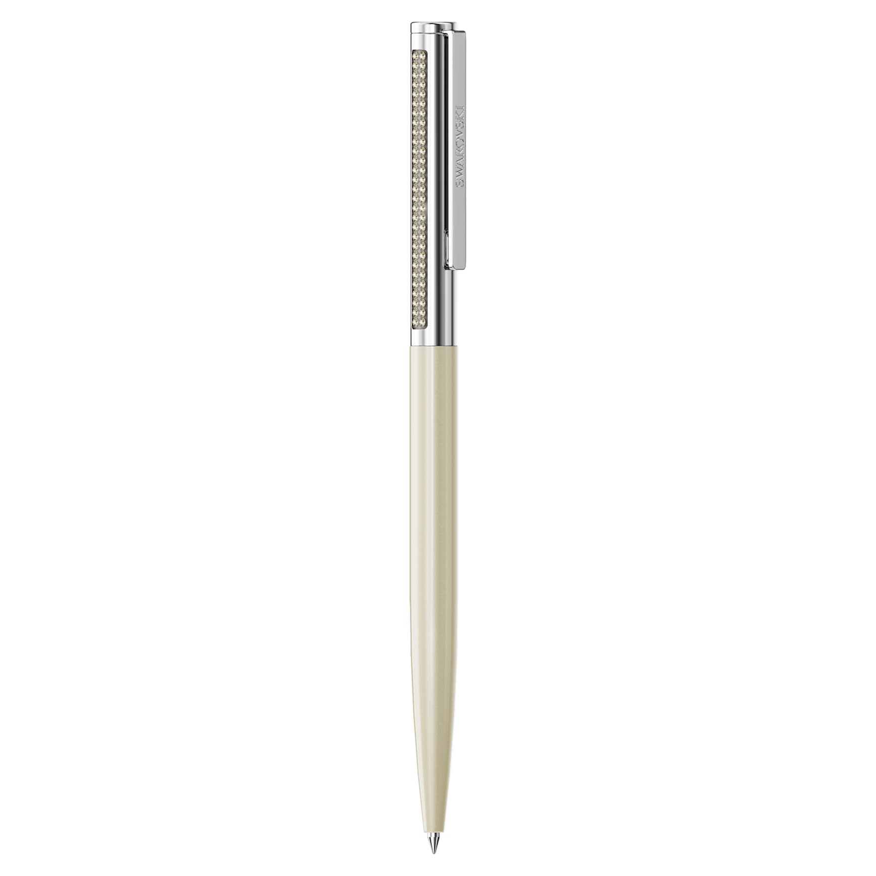 Matrix Tennis ballpoint pen, Brown, Gold-tone plated by SWAROVSKI