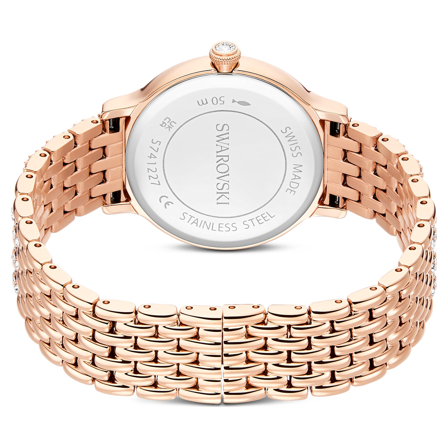 Imber watch, Swiss Made, Metal bracelet, Rose gold tone, Rose gold-tone finish
