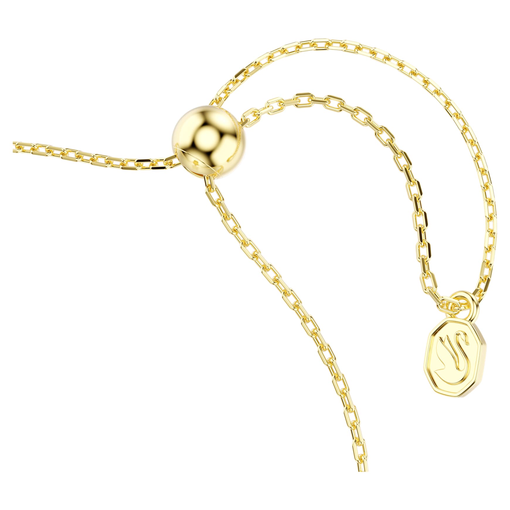 Minions Bob bracelet, Pavé, Multicoloured, 18K gold finish
