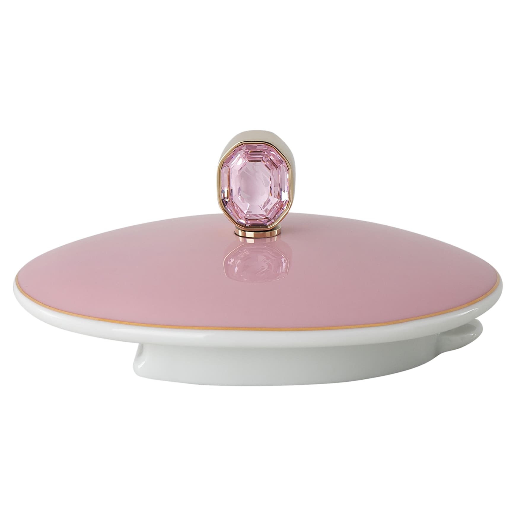 Idyllia coffee pot, Porcelain, Crystal print motif, Bird, Multicoloured by SWAROVSKI