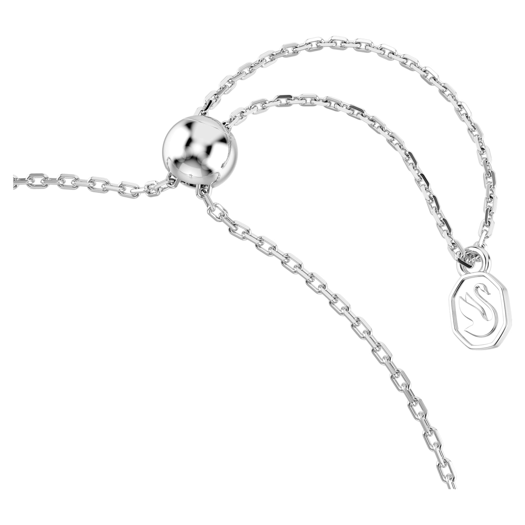 Ariana Grande x Swarovski bracelet, Mixed cuts, Flower, Multicoloured, Rhodium plated by SWAROVSKI