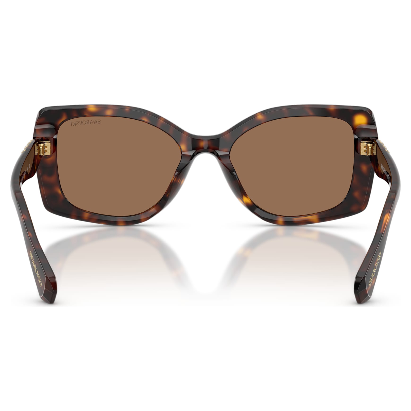 Sunglasses, Pillow shape, SK6058U, Brown by SWAROVSKI