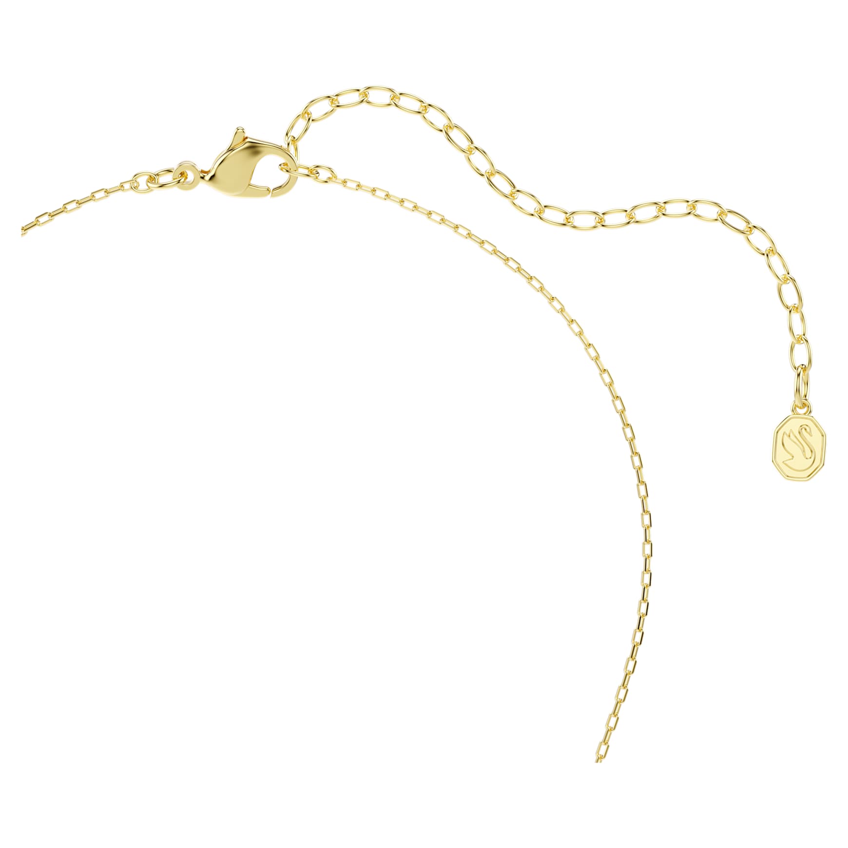 Magic set, Set (2), Mixed cuts, Snowflake, White, 18K gold finish