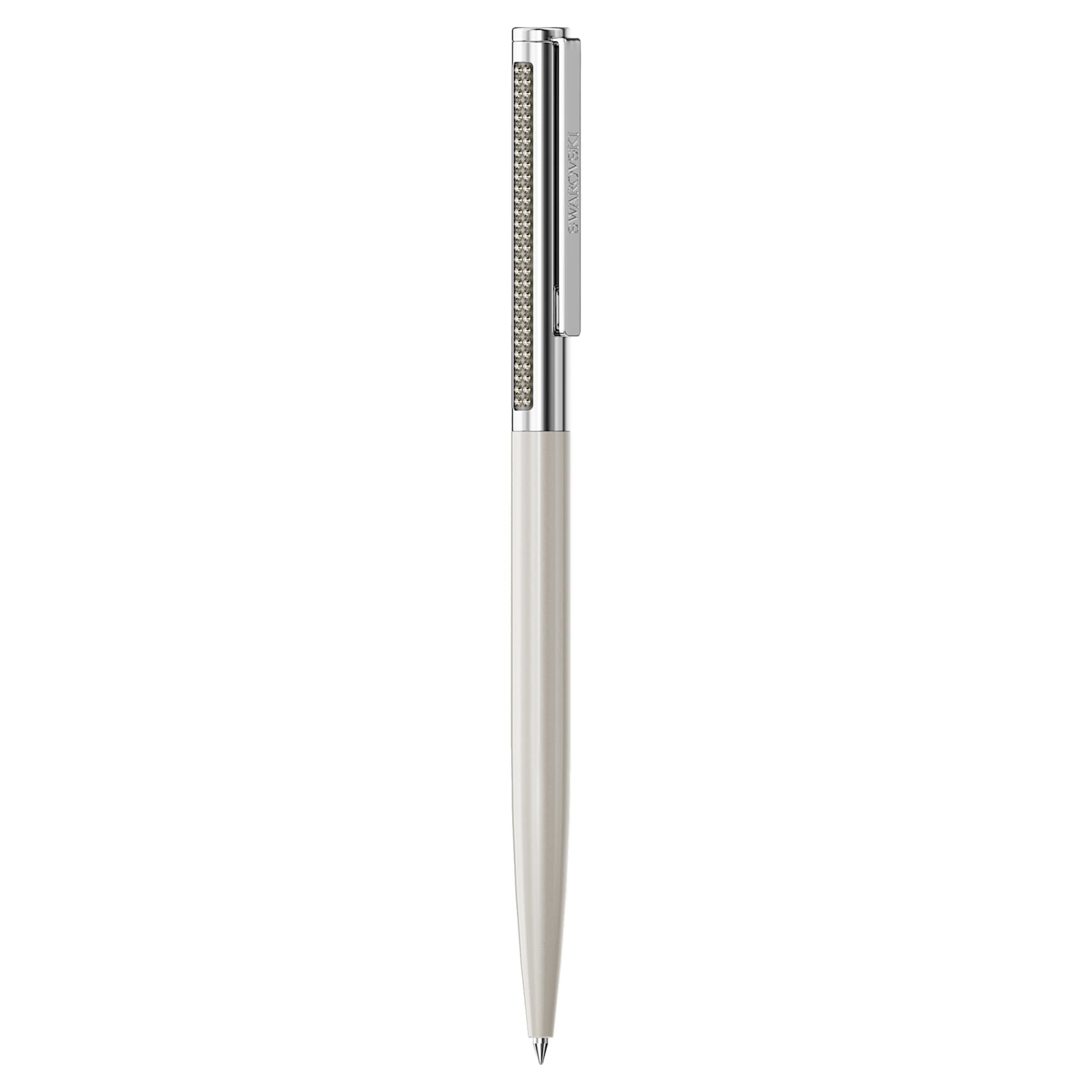 Matrix Tennis ballpoint pen, Beige lacquered, Chrome plated