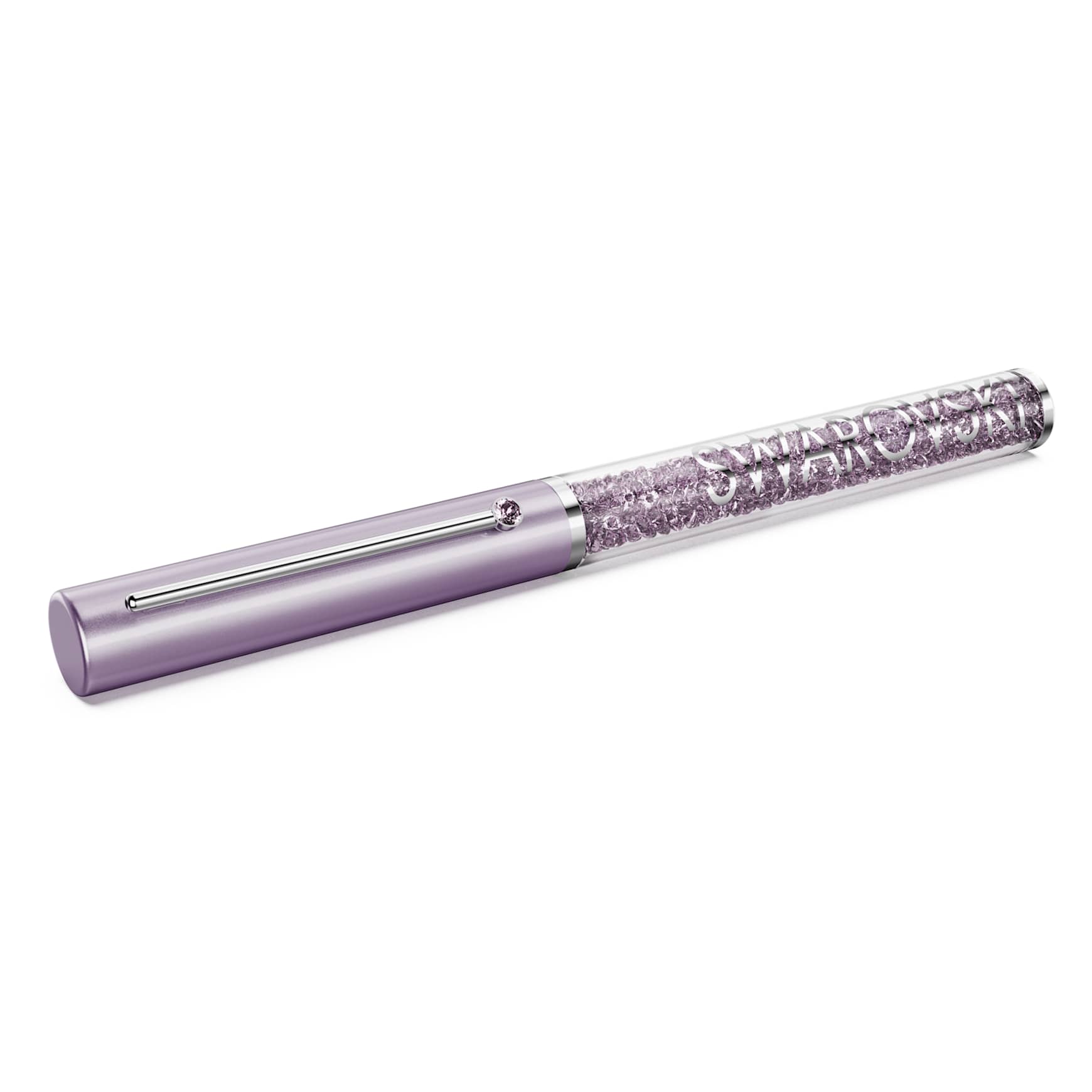 Crystalline ballpoint pen, lacquered