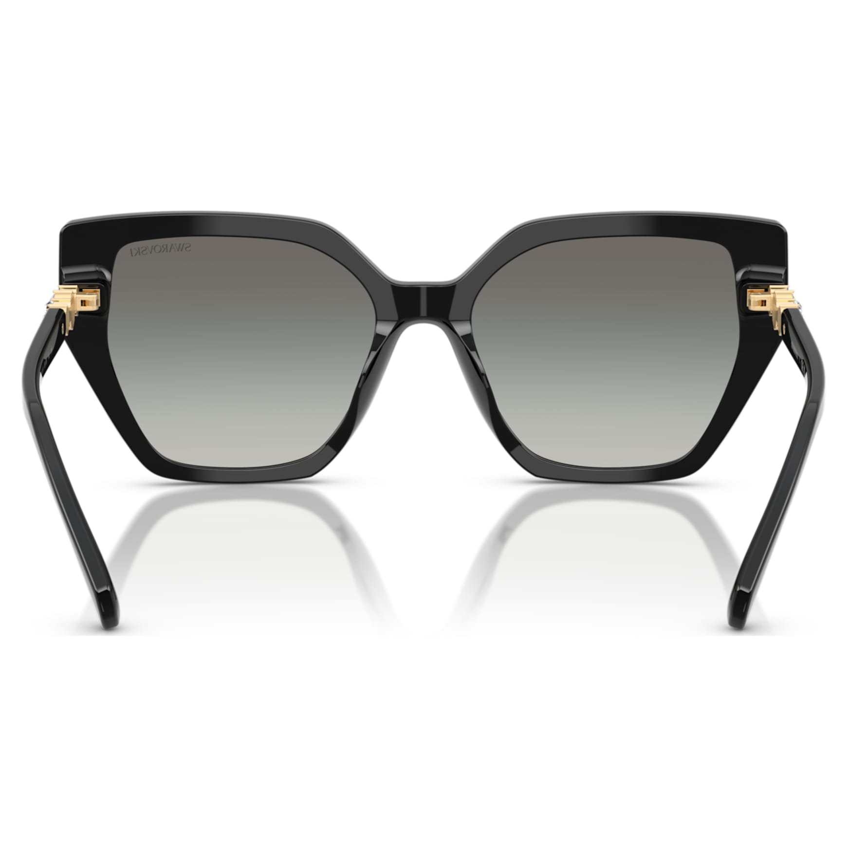 Sunglasses, Square shape, SK6016, Black by SWAROVSKI