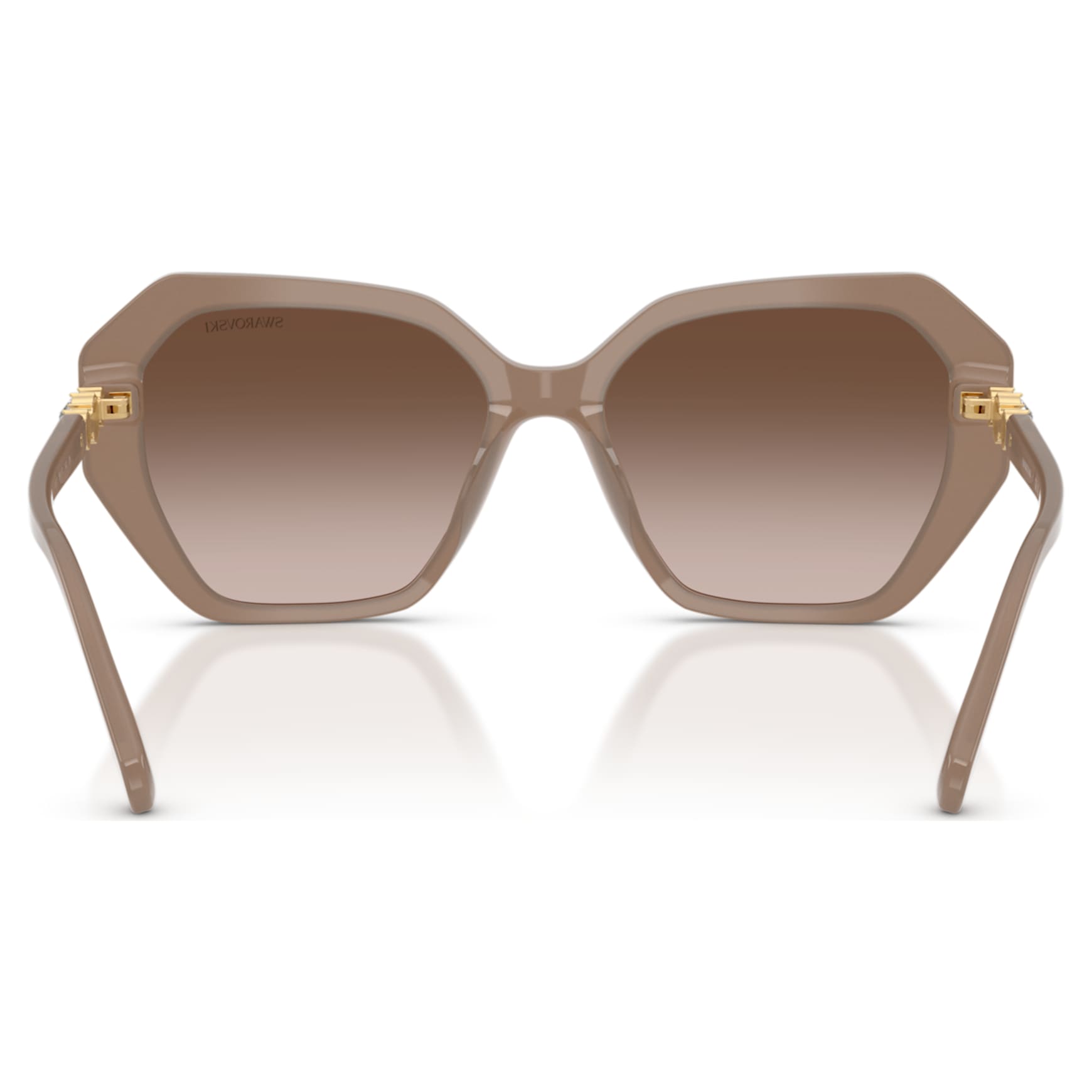 Sunglasses, Square shape, SK6017, Brown by SWAROVSKI