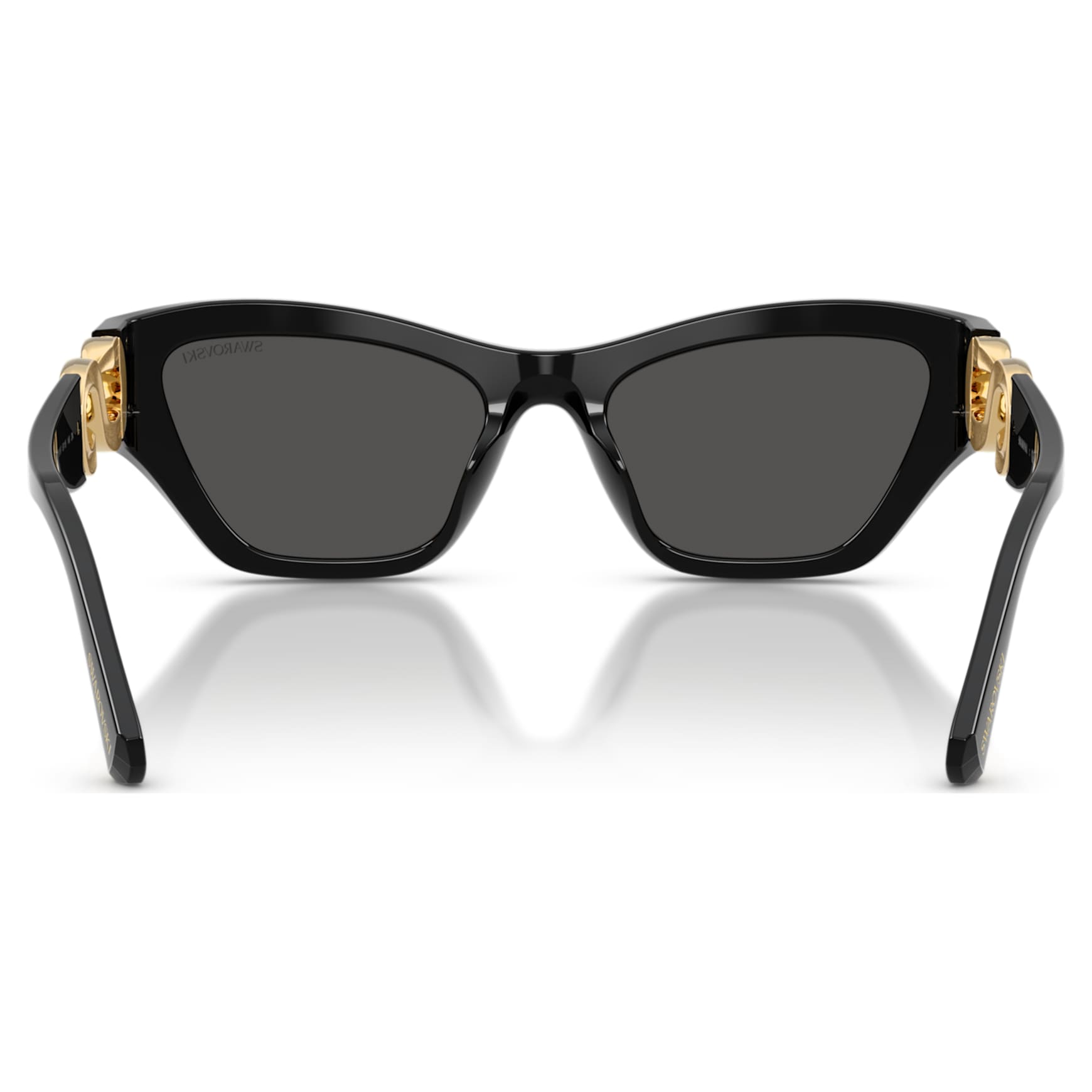 Sunglasses, Cat-eye shape, SK6076, Black