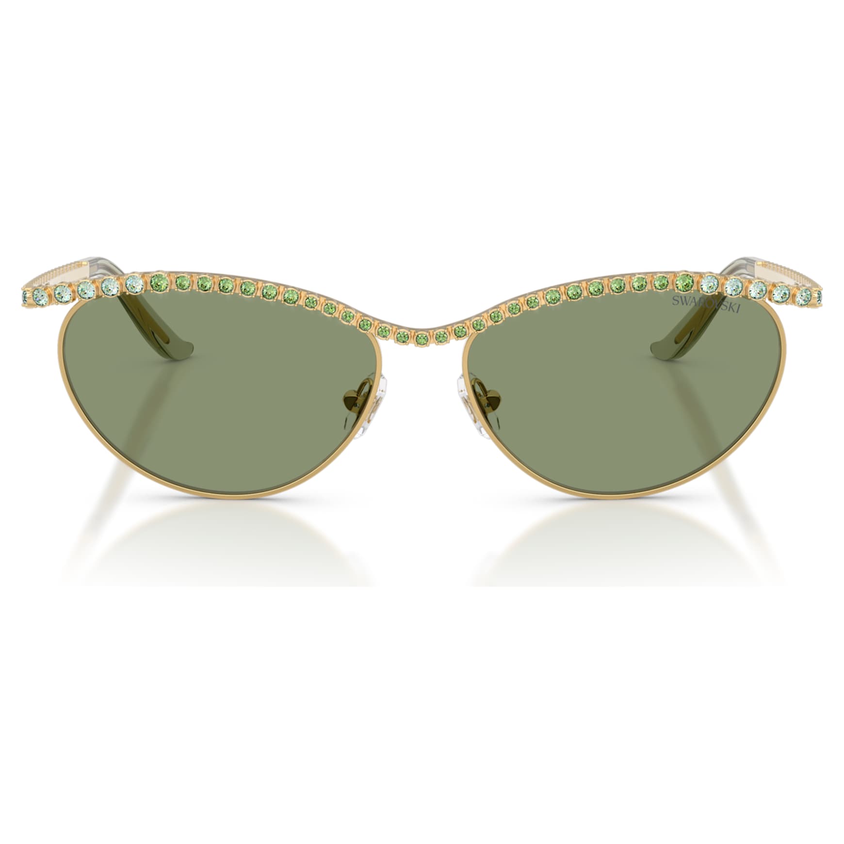 Sunglasses, Cat-eye shape, SK7046, Green