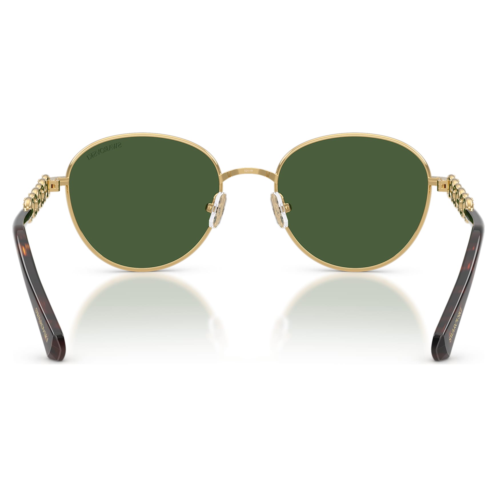 Sunglasses, Round shape, SK7049, Gold tone