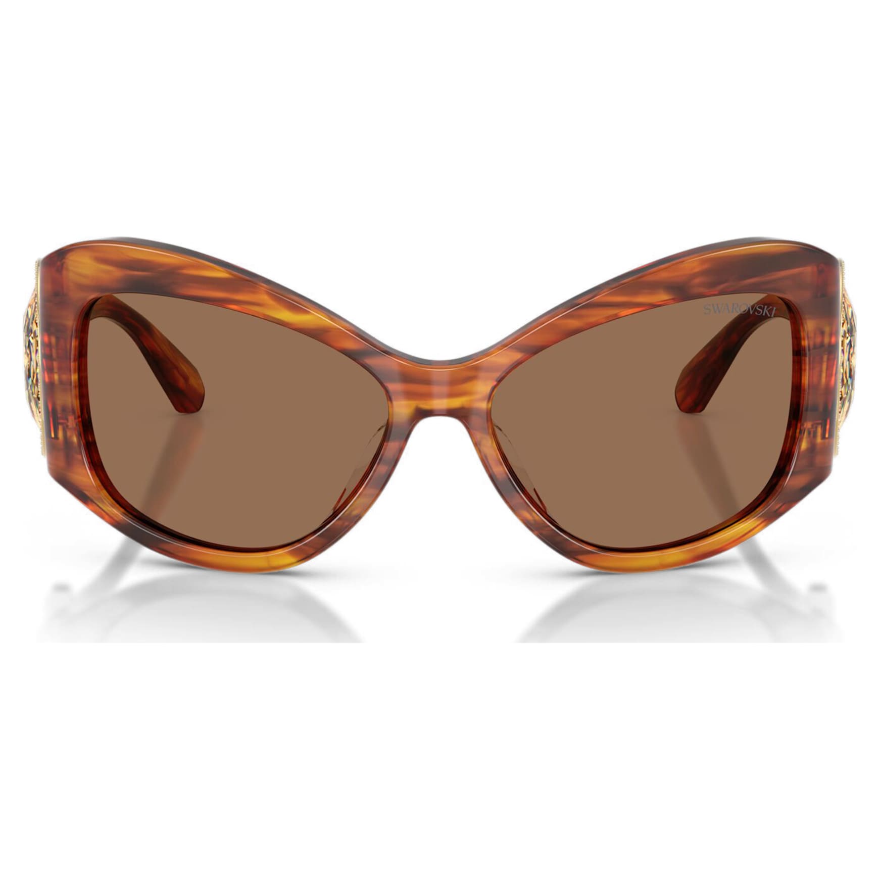 Sunglasses, Butterfly shape, SK6074, Havana