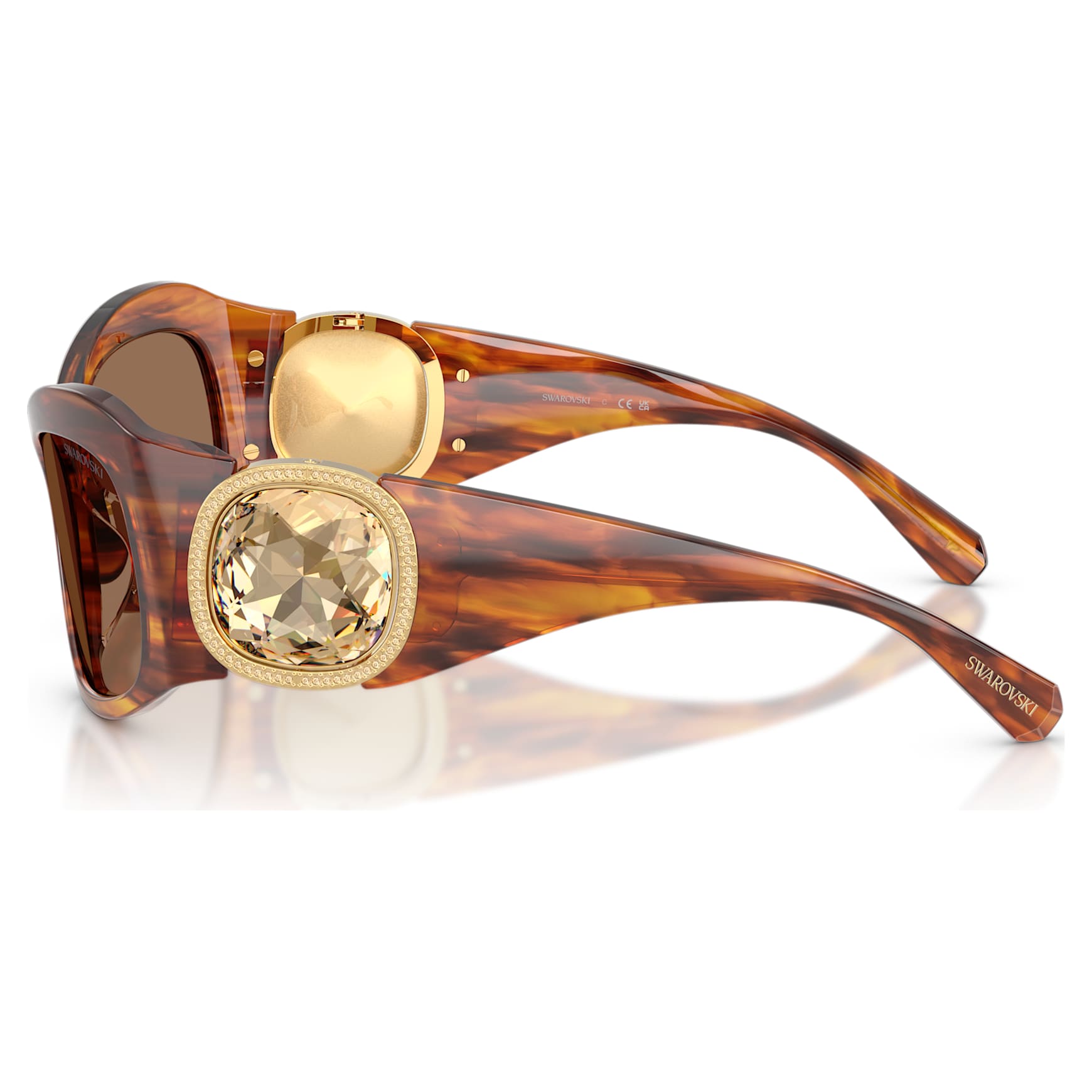 Sunglasses, Butterfly shape, SK6074, Havana