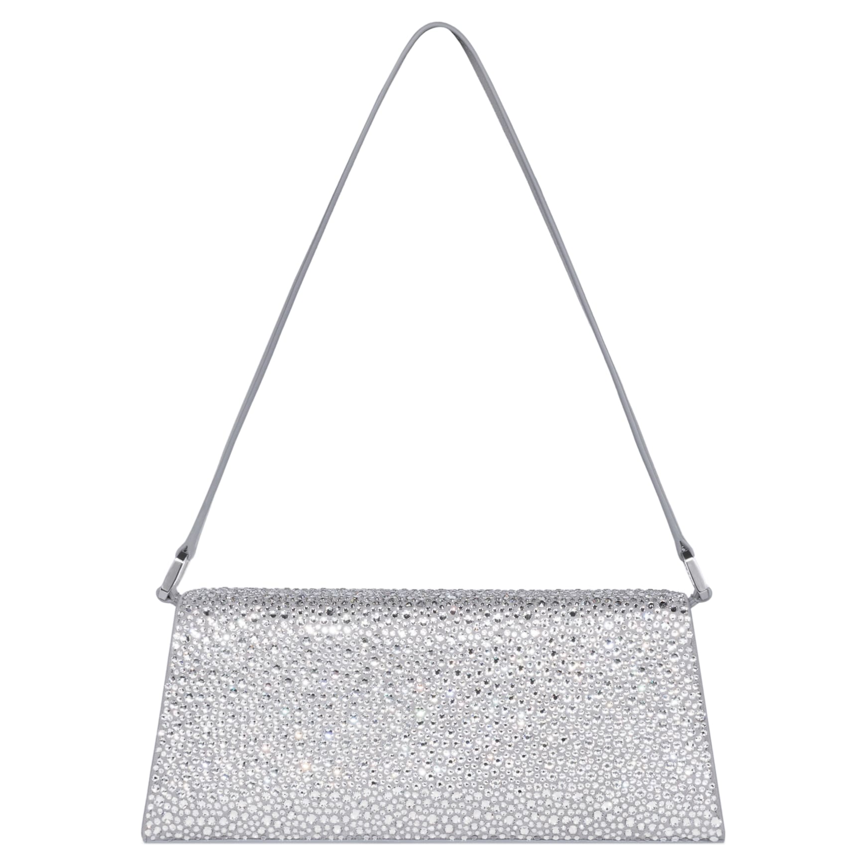 Sublima bag, Crystals, Leather, Silver tone