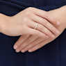 Rare ring, White, Rose gold-tone plated - Swarovski, 5032902
