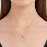 Creativity pendant, White, Rhodium plated - Swarovski, 5198686
