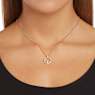 Pendentif Creativity, Blanc, Placage de ton or rosé - Swarovski, 5202446
