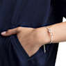 Lifelong Bow กำไล, โบว์, ขาว, เคลือบโลหะหลากชนิด - Swarovski, 5447079