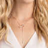 Lifelong Bow necklace, Bow, White, Mixed metal finish - Swarovski, 5447082