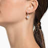 Swarovski Symbolic ต่างหูทรงหยดน้ำ, ดวงดาว, ขาว, เคลือบโทนสีโรสโกลด์ - Swarovski, 5494337