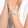 Cosmopolitan watch, Swiss Made, Metal bracelet, Silver tone, Stainless steel - Swarovski, 5517807