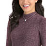 Conjunto Bella V, Talla redonda, Blanco, Baño de rodio - Swarovski, 5528937