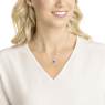 Begin set, Trilliant cut, Black, Rhodium plated - Swarovski, 5528939