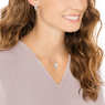 Free set, Wit, Rodium toplaag - Swarovski, 5528946