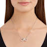 Pendente Exist, Infinito, Bianco, Placcato rodio - Swarovski, 5529395