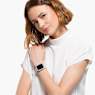 Coque Sparkling, Pour Apple Watch® Series 4 & 5, 40 mm, Ton argenté - Swarovski, 5572573
