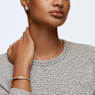 Bracciale rigido Twist, Bianco, Placcato rodio - Swarovski, 5572726