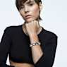Harmonia bracelet, Cushion cut, White, Mixed metal finish - Swarovski, 5600047