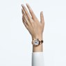 Octea lux sport watch, Swiss Made, Metal bracelet, Rose gold tone, Rose gold-tone finish - Swarovski, 5612194