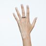 Ortyx Cocktailring, Trilliant-Schliff, Schwarz, Rhodiniert - Swarovski, 5620672