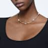 Ras-de-cou Constella, Taille ronde, Blanc, Placage de ton or brillant - Swarovski, 5622720