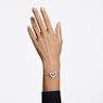 Una สร้อยข้อมือ, หัวใจ, ขนาดกลาง, ขาว, เคลือบโรเดียม - Swarovski, 5625534