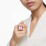 Pendant watch, Triangle cut, Pink, Rose gold-tone finish - Swarovski, 5628296