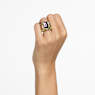 Chroma cocktailring, Meerkleurig, Goudkleurige toplaag - Swarovski, 5630315