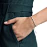Matrix bracelet, Round cut, Green, Rhodium plated - Swarovski, 5632064
