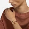 Octea lux sport นาฬิกา, Swiss Made, สร้อยข้อมือโลหะ, น้ำตาล, เคลือบโทนสีทอง - Swarovski, 5632472