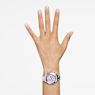 Octea lux sport watch, Swiss Made, Metal bracelet, Purple, Stainless steel - Swarovski, 5632484