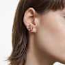 Idyllia Lilia bedugós fülbevaló, Szett (3), Pillangó, Rózsaszín, Rózsaarany-tónusú bevonattal - Swarovski, 5636428