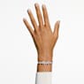 Idyllia Lilia Armband, Schmetterling, Weiß, Roségold-Legierungsschicht - Swarovski, 5636430