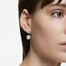 Cercei Latisha, Floare, Roz, Placat cu rodiu - Swarovski, 5636486
