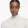 Pendentif Exist, Infini, Blanc, Placage de ton or rosé - Swarovski, 5636494